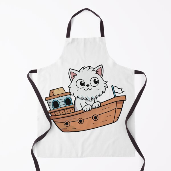 Item preview, Fluffy Cat on the Ghostly Ship with the Flying Dutchman designed and sold by omerfdln34.
