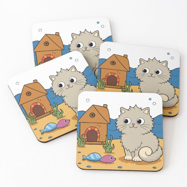Item preview, Fluffy Cat Petting a Snail Resembling Gary designed and sold by omerfdln34.