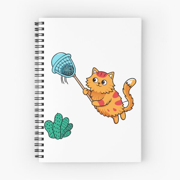 Item preview, Fluffy Cat with a Net, Catching Jellyfish with Expertise designed and sold by omerfdln34.