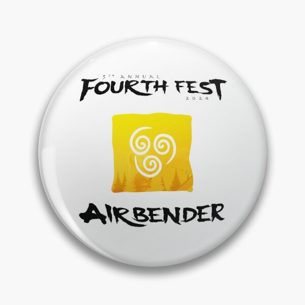 Item preview, Airbender- 5th Annual Fourth Fest Logo designed and sold by WASchaidler.
