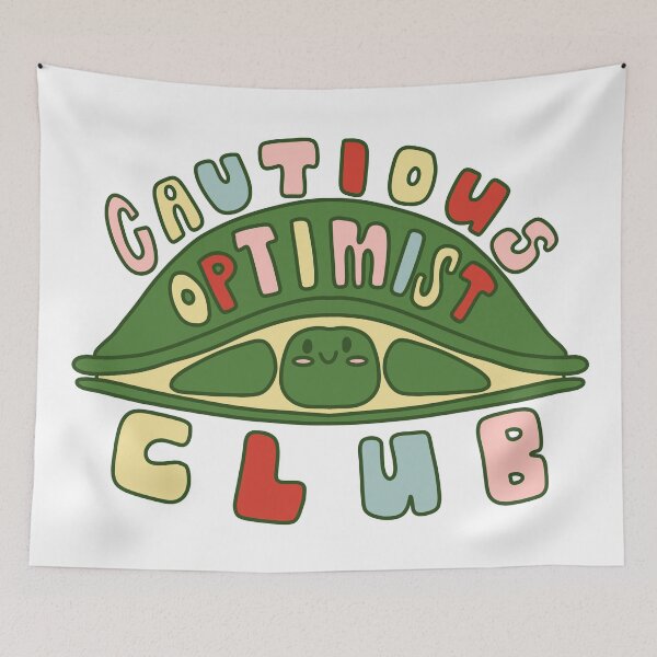 Item preview, Cautious Optimist Club Turtle designed and sold by GraceMakes03.