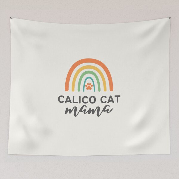 Item preview, Calico Cat Mama - Cat Coat - Paw Rainbow - Cat Mom Gift designed and sold by patternjp.