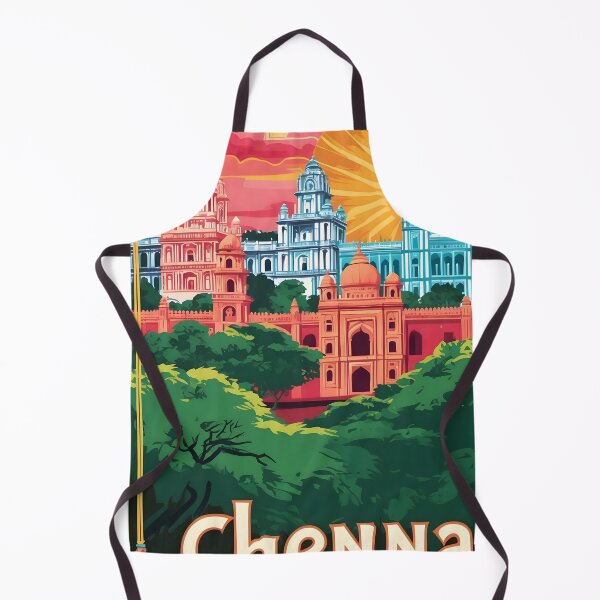 Item preview, Chennai India Vintage Travel Tourism designed and sold by TravelersGems.