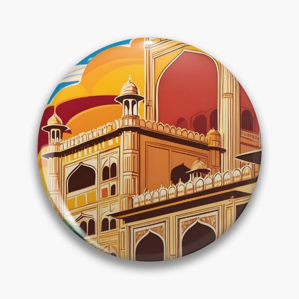Item preview, Lucknow India Vintage Travel Tourism  designed and sold by TravelersGems.