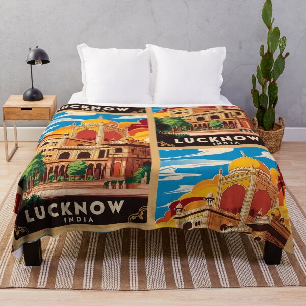Item preview, Lucknow India Vintage Travel Tourism  designed and sold by TravelersGems.