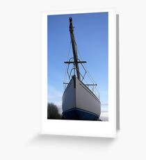 Yatch Greeting Card