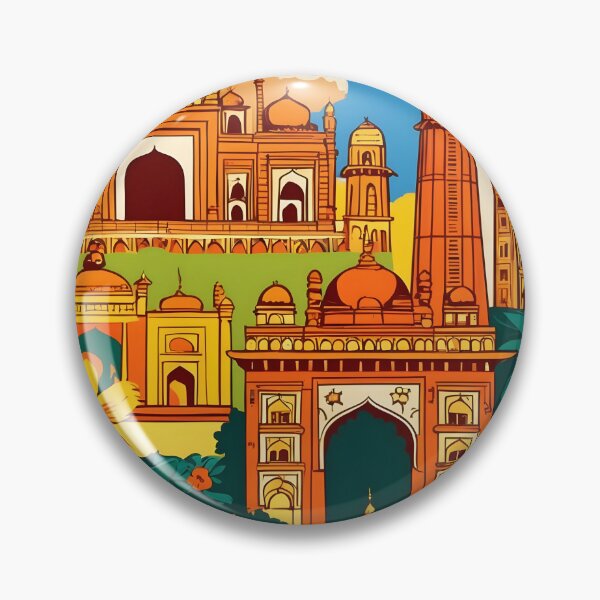 Artikelvorschau, Neu-Delhi Vintage Reisetourismus entworfen und verkauft von TravelersGems.