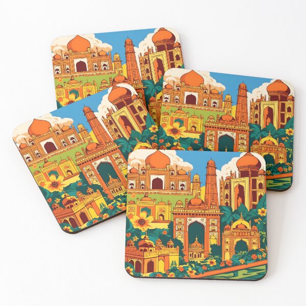 Item preview, New Delhi Vintage Travel Tourism  designed and sold by TravelersGems.