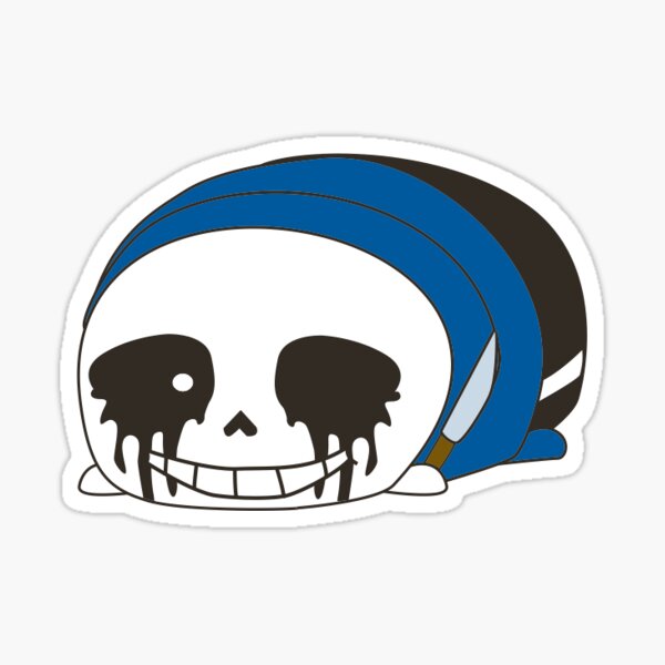 Nightmare Sans Fan Service Sticker for Sale by MewMewBomb