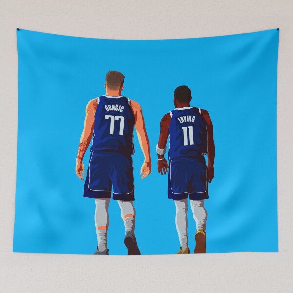Item preview, Luka Doncic and Kyrie Irving - Dallas Mavs Basketball designed and sold by sportsign.
