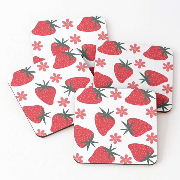 Item preview, Strawberry all over print designed and sold by Jaime Wright.