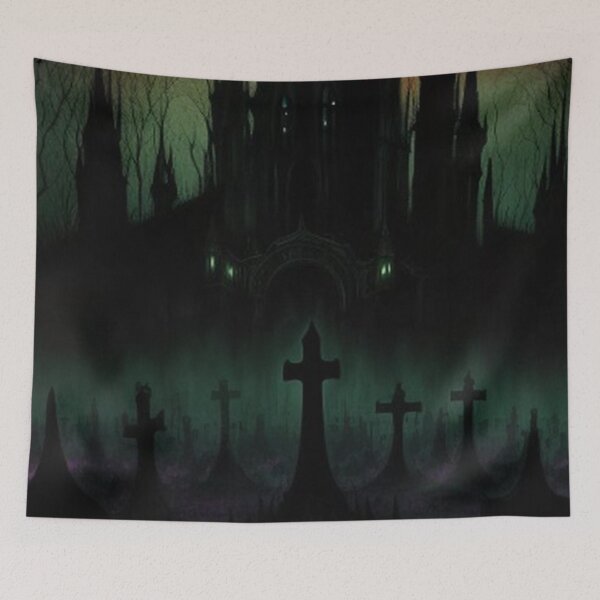 Item preview, Abstract Haunting Gothic Scene designed and sold by TheDarkWardrobe.