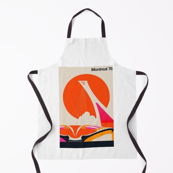 Item preview, Retro Mid-Century Modern Montreal Print designed and sold by theo5221.