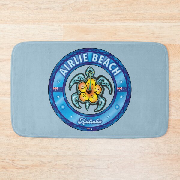 Item preview, Airlie Beach Whitsunday Australia sea turtle hibiscus designed and sold by studioss76.