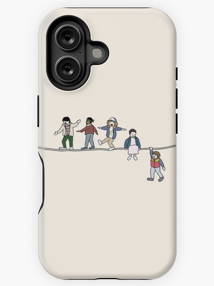 Thumbnail 1 of 4, iPhone Case, Stranger Things: The Acrobats and the Fleas designed and sold by gianinaann.
