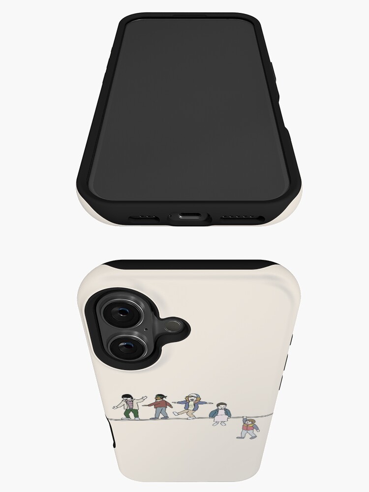 Thumbnail 3 of 4, iPhone Case, Stranger Things: The Acrobats and the Fleas designed and sold by gianinaann.
