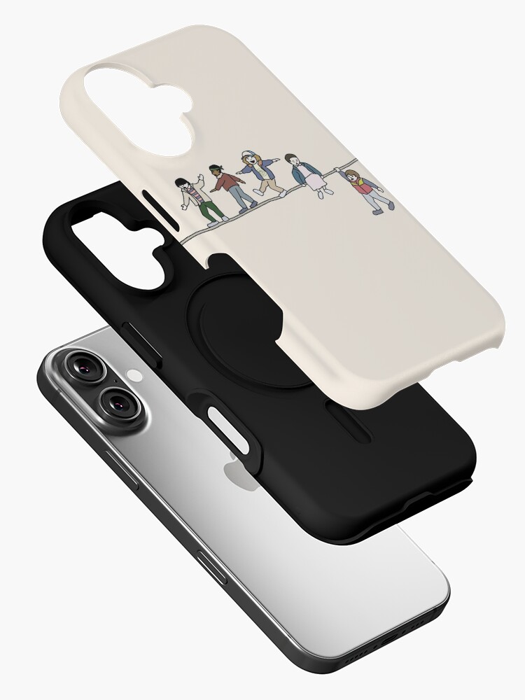 Thumbnail 2 of 4, iPhone Case, Stranger Things: The Acrobats and the Fleas designed and sold by gianinaann.