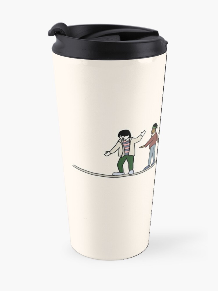 Alternate view of Stranger Things: The Acrobats and the Fleas Travel Coffee Mug