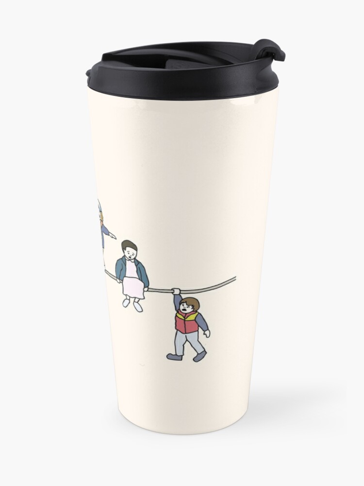 Alternate view of Stranger Things: The Acrobats and the Fleas Travel Coffee Mug