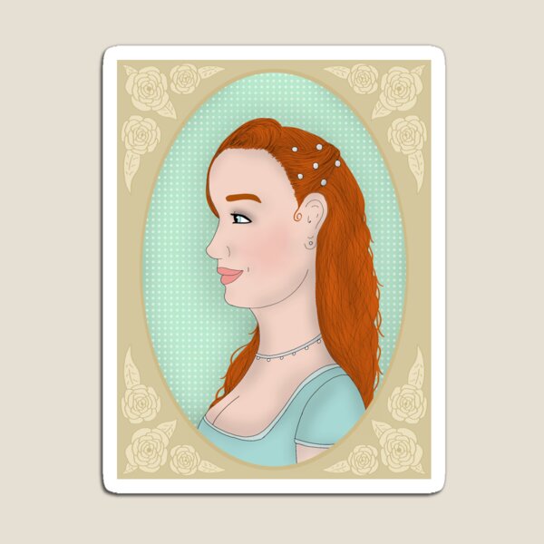 Aperçu de l'œuvre La Chronique des Bridgerton - Penelope Featherington Portrait créée et vendue par K-Idelle.