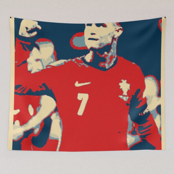 Item preview, CR7 SIUUU! Obama Style Poster designed and sold by Oqueartecura.