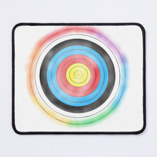 Item preview, Rainbow Archery Target designed and sold by ascherf.