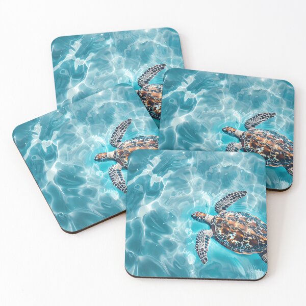 Item preview, Turtle Swimming In Sea designed and sold by sakurashorty.