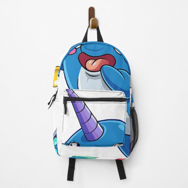 Item preview, Happy Narwhal Blowing Bubbles Sticker – Kawaii Narwhal Art for Ocean Lovers designed and sold by merchtrends-svg.