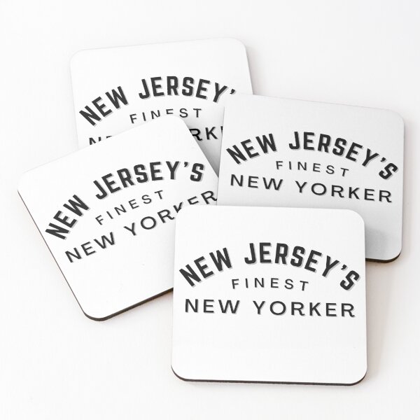 Item preview, New Jersey’s Finest New Yorker Quote Black and Gray designed and sold by Lyrical Little Things.