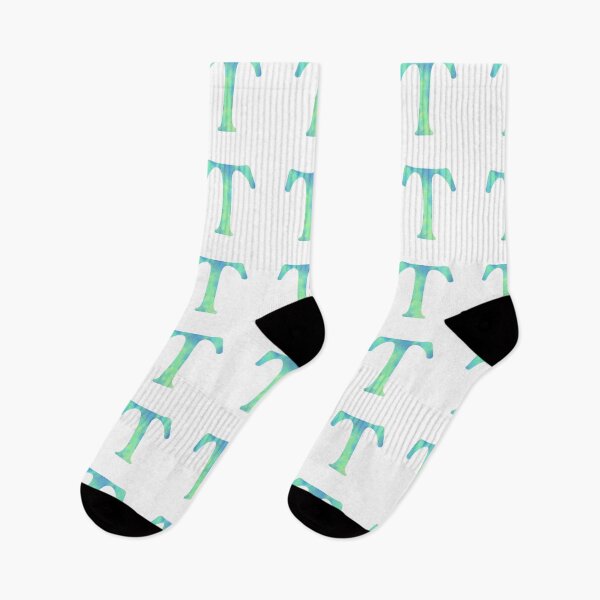 Item preview, “T” aqua designed and sold by Ninidesignss.