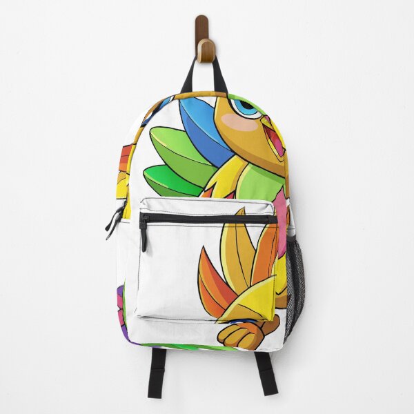 Item preview, Playful Chick with Rainbow Feathers Sticker – Kawaii Chick Art for All Ages designed and sold by merchtrends-svg.