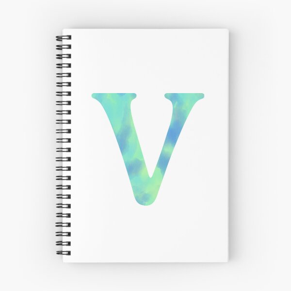 Item preview, “V” aqua designed and sold by Ninidesignss.