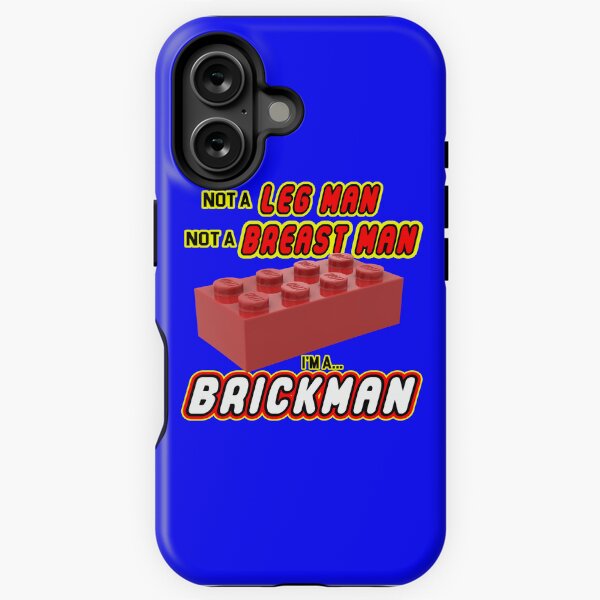 Artikel-Vorschau von Kein Bein-Mann, kein Brust-Mann, ich bin ein Brickman, designt und verkauft von barefootmk.