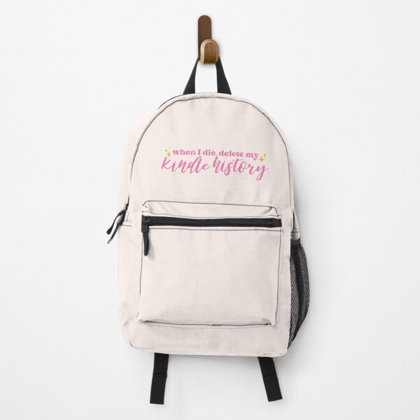 Item preview, When I die, delete my kindle history - pink designed and sold by Neadoodles.