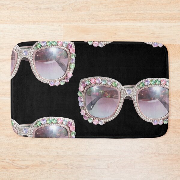 Item preview, y2k Bejeweled Crystal Sunglasses designed and sold by bearslover.