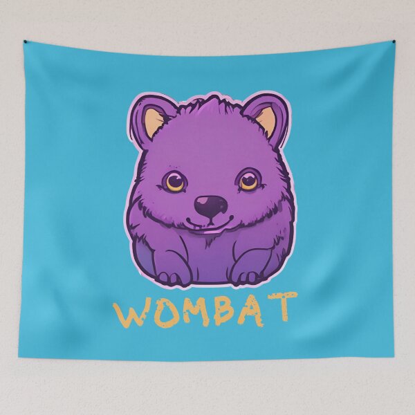 Item preview, Purple Wombat designed and sold by pUNKnown.