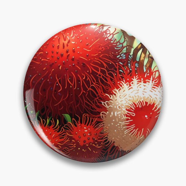 Item preview, Rambutan tropical fruit. designed and sold by PatDoArt.