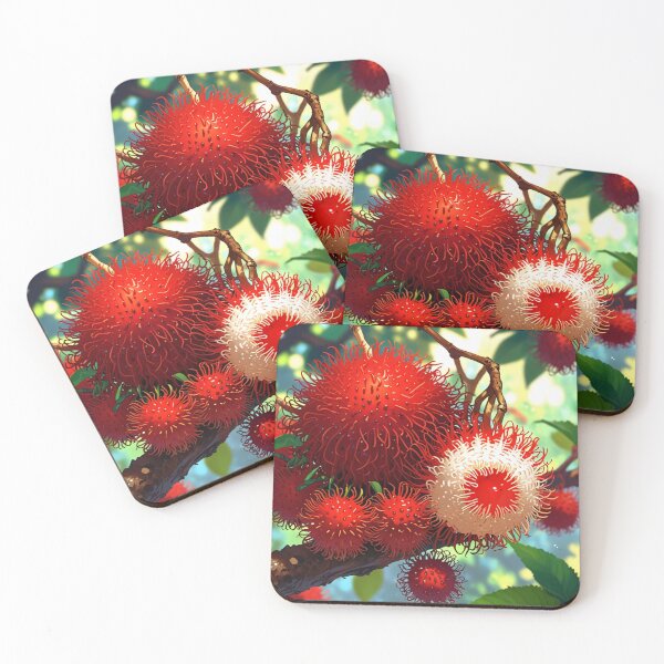Item preview, Rambutan tropical fruit. designed and sold by PatDoArt.