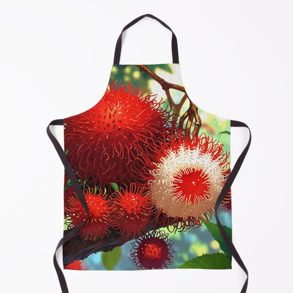Item preview, Rambutan tropical fruit. designed and sold by PatDoArt.