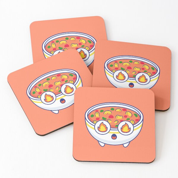Item preview, Cute Spicy Macaroni Soup Bowl Cartoon Vector Icon: A Whimsical Spicy Delight designed and sold by hjian8219.