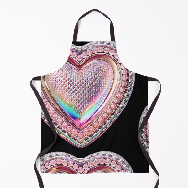 Item preview, y2k Bejeweled Crystal Gyaru Heart designed and sold by bearslover.