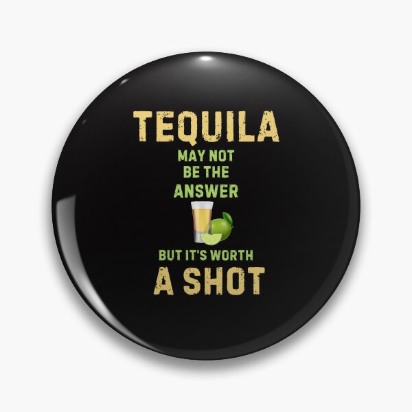 Item preview, Funny Tequila May Not Be The Answer Margarita Cocktail Shots designed and sold by MagicSD Designs.
