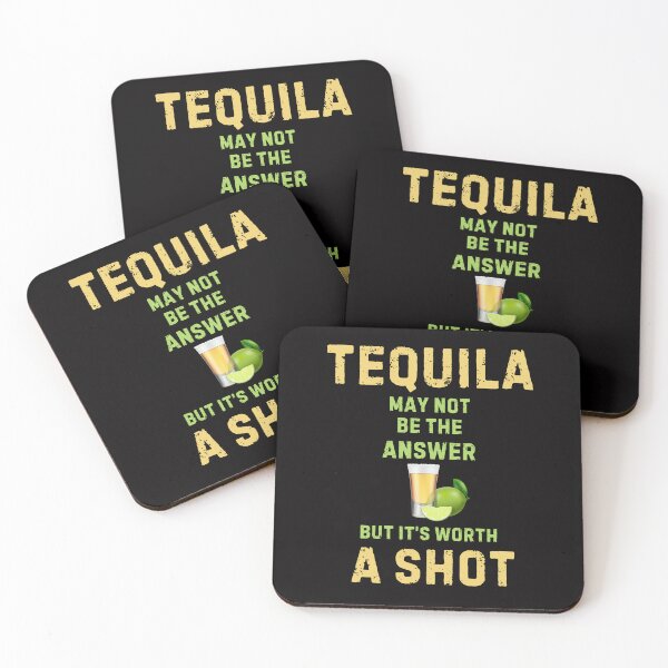 Item preview, Funny Tequila May Not Be The Answer Margarita Cocktail Shots designed and sold by MagicSD Designs.