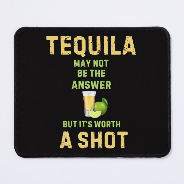 Item preview, Funny Tequila May Not Be The Answer Margarita Cocktail Shots designed and sold by MagicSD Designs.