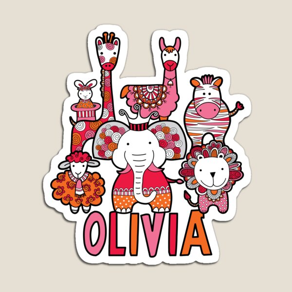 Olivia & Friends Magnet