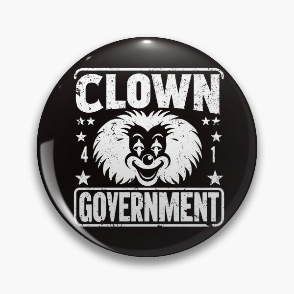 Item preview, Clown Government - White Politics Design designed and sold by Vashy56.