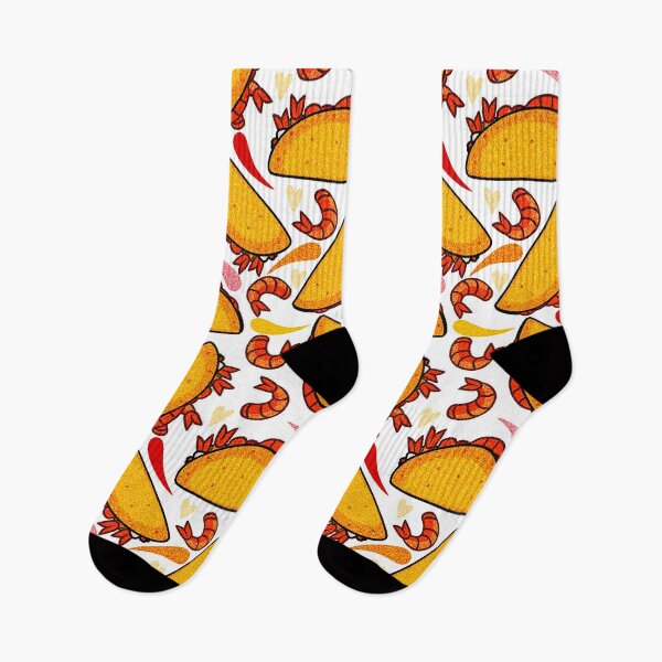 Item preview, Shrimp Tacos Pattern designed and sold by FAD-Artwork.