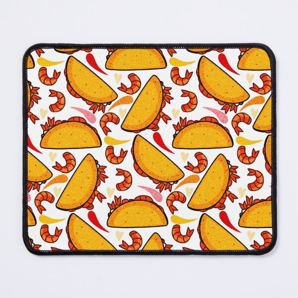 Item preview, Shrimp Tacos Pattern designed and sold by FAD-Artwork.