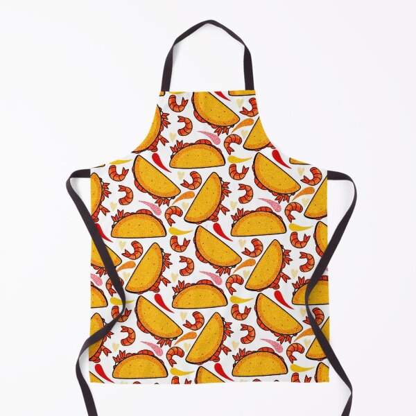 Item preview, Shrimp Tacos Pattern designed and sold by FAD-Artwork.