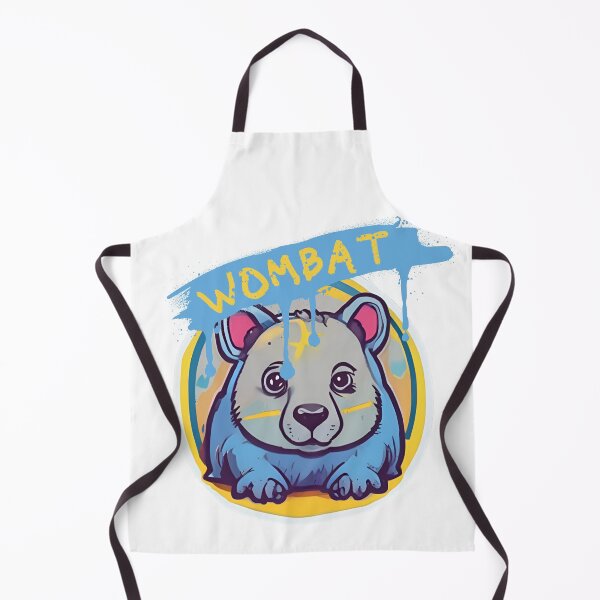 Item preview, Colourful Kawaii Wombat designed and sold by pUNKnown.